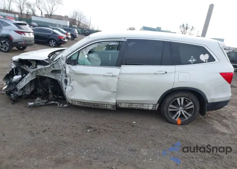2016 Honda Pilot Ex from USA, damaged, VIN 5FNYF6H34GB094169